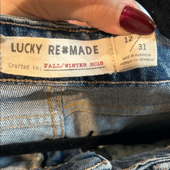 Lucky Brand Jeans Size 12/31 Women's Blue Jeans - Picture 6 of 6
